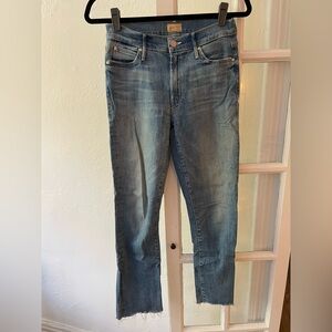 Mother Kick Pleat Jean